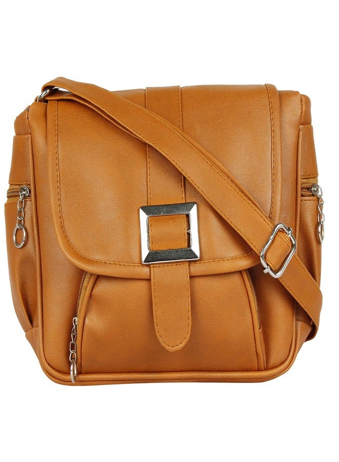 Spike Women's Sling Bag (Tan) - Image 1
